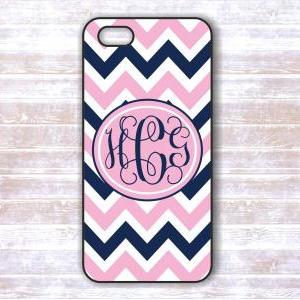 Monogrammed Iphone 4/4S case - Pink..